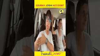 Sourav Joshi ACCIDENT 😱 on Highway #shorts