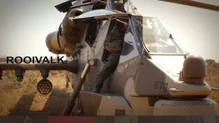 Rooivalk Combat Support Helicopter - SAAF 16 Squadron - Live on board Cameras