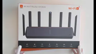 Роутер Wi-Fi Xiaomi Mi AIoT Router AX3600