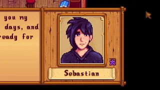 I became Sebastian's pet... Yandere Sebastian...Stardew Valley