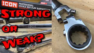 Double Box Destruction Harbor Freight ICON Wrenches Strong or Weak