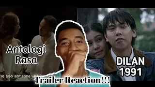 Reaction For 'Antalogi Rasa' VS 'DILAN 1991' Trailer - Juan Felix Haurissa