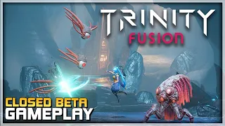TRINITY FUSION Gameplay 🎮 Action Roguelike - Closed Beta - PC Walkthrough No Commentary