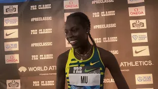 Athing Mu Speaks After Breaking 800m American Record In 1:54.97, Believes She Can Break World Record