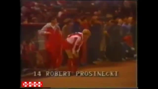 88/89 Robert Prosinecki vs AC Milan - European Cup Round of 16, 2nd leg (All Touches and Actions)