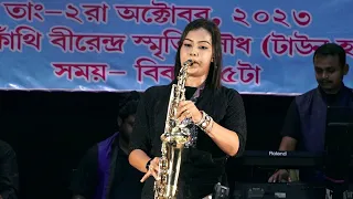Lipika's Viral Saxophone 🎷 Music || Yamma Yamma - Saxophone Cover by Lipika Samanta || Bikash Studio