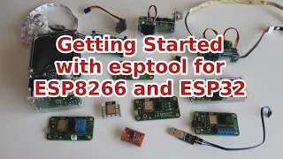 Getting started with esptool for ESP8266 & ESP32