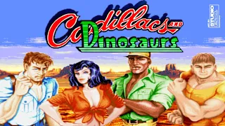 Cadillacs & Dinosaurs Retro Arcade Game 1993 (Capcom) Gameplay Part 1