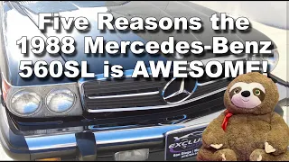 Five things that make the Mercedes Benz 560SL is a great vehicle