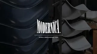 Modernica | Making a Fiberglass Shell Chair