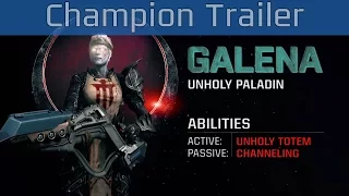 Quake Champions - Galena Champion Trailer [HD 1080P/60FPS]