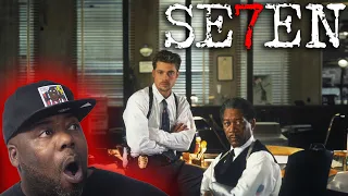 Unbelievably Disturbing Movie! First Time Watching Se7en (1995) Reaction | MOVIE REACTION