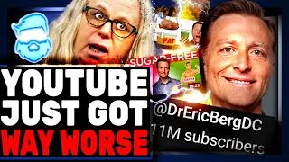 Youtube Just Launched MASSIVE New Censorship & It Gets Worse! Dr. Eric Berg  & Others Shadow Banned