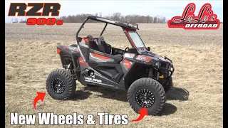 RZR 900s New Wheels & Tires!