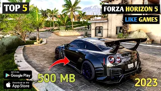 [TOP 5] Open World Car Games Like Forza Horizon For Android 2023 | High Graphic Games ||