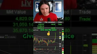 Making $500 On A CRAZY Day Trade #shorts