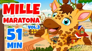 Mille Maratona Vol. 3 - Giramille 51 min | Desenho Animado Musical