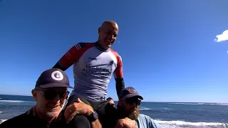 Surf legend Kelly Slater says 'this feels like the end'