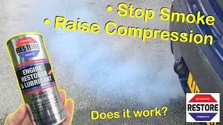 Does Engine Restore Really Work? Stop Smoke and Raise Compression? Ametech Engine Restore Tested