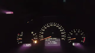 Mercedes CLK C208 320 Acceleration 0-100