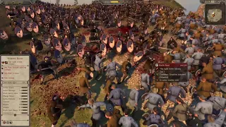 (Total war : Attila) Best movement of elite infantry