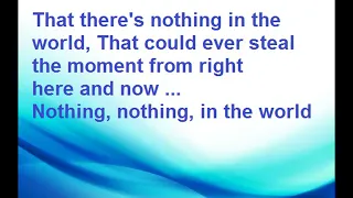 Atomic Kitten- Nothing In The World- Lyrics