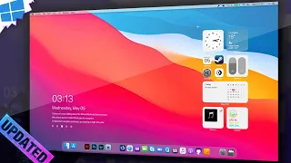 🍎🍎🍎 MacOS Big Sur theme for Windows 10 + Finderbar + Buttons on left | Customize Windows 10 look