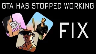 gta_sa.exe has stopped working ERROR FIX (GTA 3/San Andreas/Vice City)