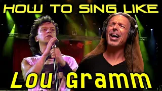 How To Sing Like Lou Gramm - Foreigner - Ken Tamplin Vocal Academy