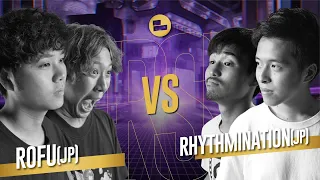 Rofu (JP) vs Rhythmination (JP)｜SEMI FINAL Tag Team Battle Asia Beatbox Championship 2019