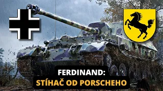 FERDINAND: STÍHAČ TANKŮ OD PORSCHEHO? Příběh neohrabané obludy