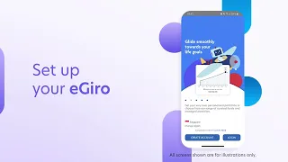 UOBAM Invest - Set up your eGiro
