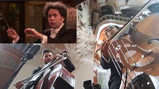 Freddy Adrian BEETHOVEN 5 - MOV. 3 - OSSBV - GUSTAVO DUDAMEL (DOUBLE BASS VIDEO)