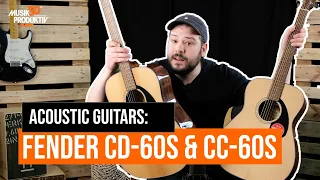 Soundcheck: Fender CD-60S / CC-60S Entry-Level Acoustic Guitars