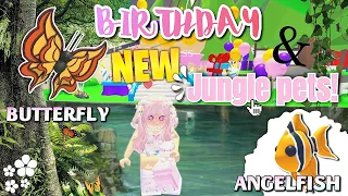 2023 Adopt Me's 6th BIRTHDAY BUTTERFLY🦋 & NEW JUNGLE PETS?!🌴🥭 *3k special*