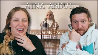 First Time Hearing Aina Abdul - Easy On Me (Adele cover) Reaction