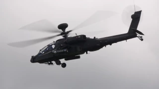 Apache AH Mk. 1 - Attack Helicopter Display Team - RAF Cosford Airshow 2017