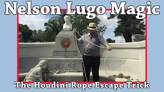 The Houdini Rope Escape Trick :: Nelson Lugo Magic