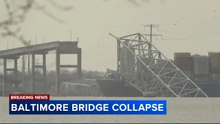 Baltimore bridge collapse: 6 people still missing; mayday call helped save lives