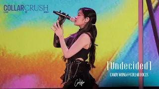 [4K] Undecided 王家晴 Candy WONG @COLLAR Focus on COLLAR CRUSH LIVE 2024 FANCAM