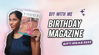 Personalised Birthday Magazine for Your Family & Friends | DIY With Me