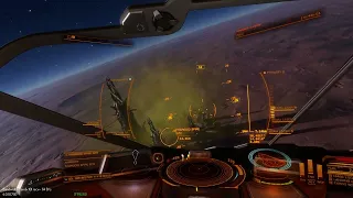 Elite Dangerous:Odyssey - Update 17 - First Encounter...flying only - not landed yet...