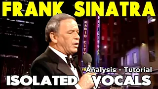 Frank Sinatra - Fly Me To The Moon - Isolated Vocals - Analysis and Tutorial - Record Production