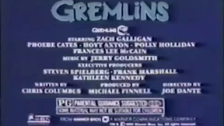 Gremlins TV Spot #3 (1984) (low quality) (cut off at the end)