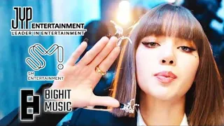 How would 'JYP, SM & Big Hit' makes a teaser for LISA's "LALISA"