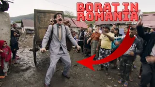 My Name Borat (2006) in a gypsy Romanian Village - Sacha Baron Cohen
