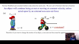 Physics 20 Newtons 1st law inertia
