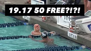 Caeleb Dressel's 19.17 50 Freestyle...In A Brief