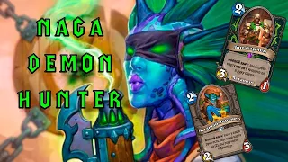 Нага Спеллинг | Naga Demon Hunter | Hearthstone - Битва В Бесплодных Землях