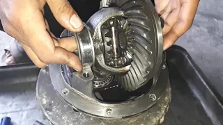 How To Set Up Ring and Pinion Rear Gear Set and Adjustment Urdu in Hindi